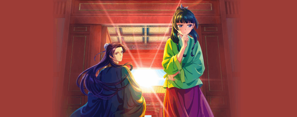 Diário de uma Apotecária é o anime histórico que combina medicina tradicional, mistério e intrigas palacianas em uma narrativa envolvente