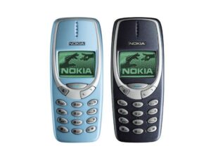 Nokia 3310 (2000): resistente, com bateria infinita e o famoso jogo da cobrinha.