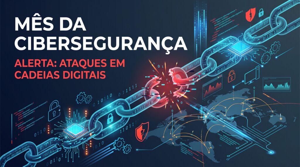 Mês da Cibersegurança Alerta para Ataques em Cadeias Digitais