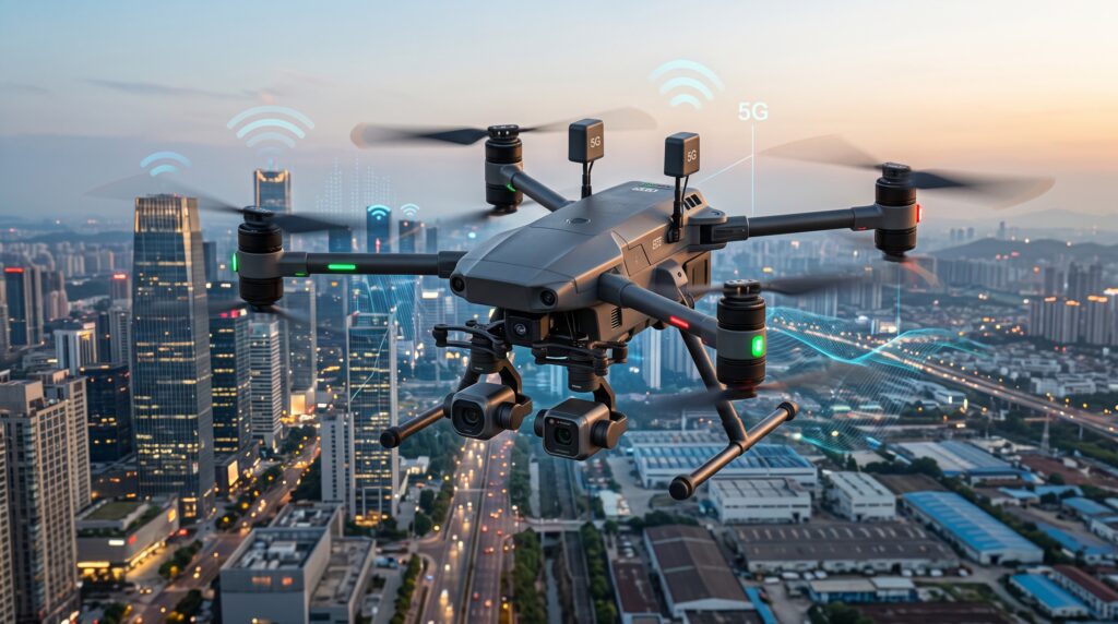 Drones com Redes 5G e Defesa Antidrone: A Nova Fronteira da Segurança em 2026